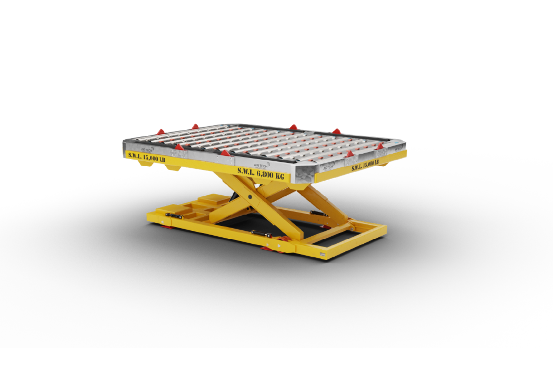 4 Way Mobile Scissor Lift Render