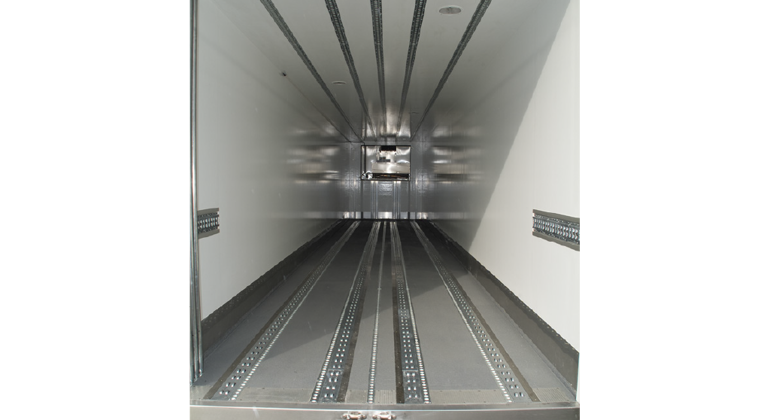 Modular Rollerbed System MK21 In Reefer Trailer