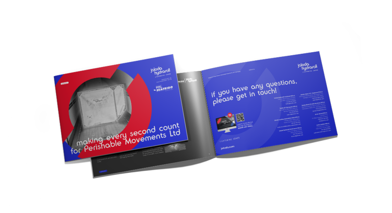 Perishable Movements Brochure Mockup