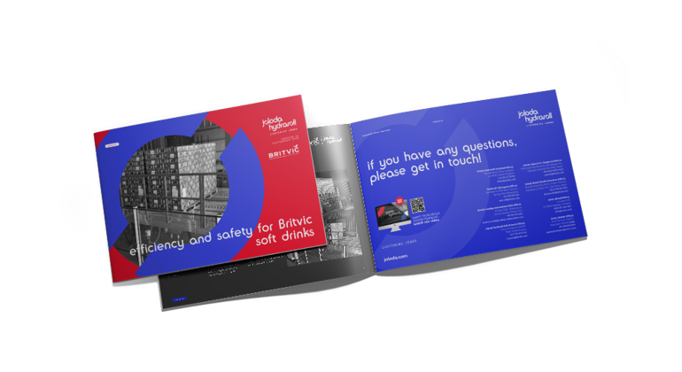 Britvic Brochure Mockup