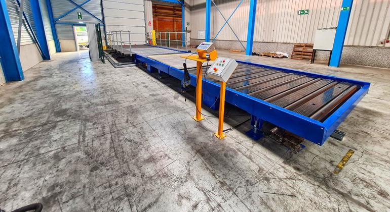 Powered Roller Bed 6