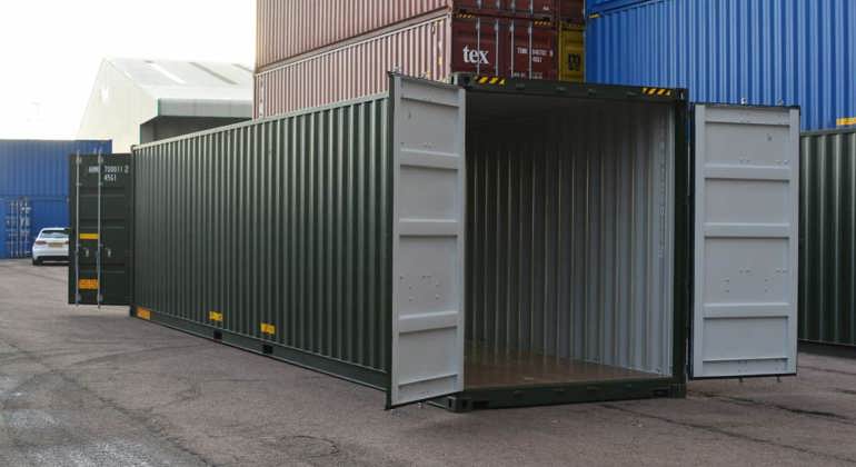 Double Door Container