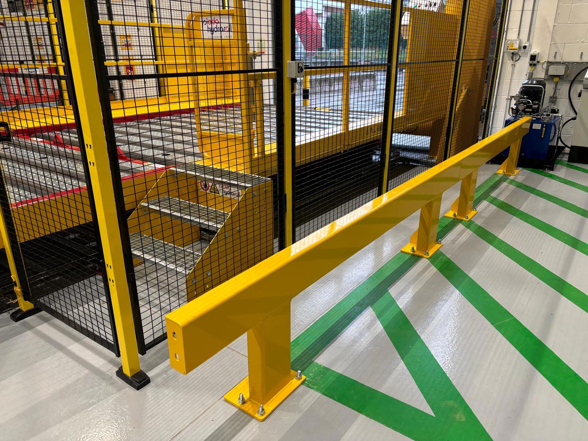 Truck Dock Interface Barrier Powered Rollerbed (3)