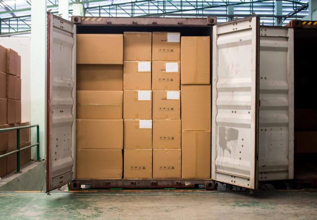 Loaded Container