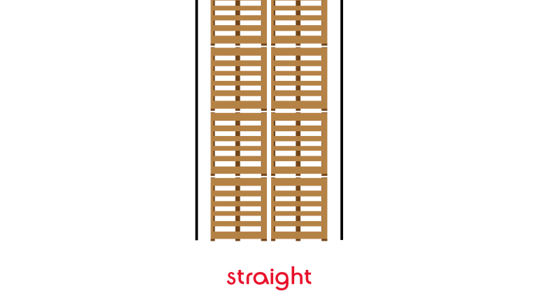 Straight Trailer Loading Pallet Pattern