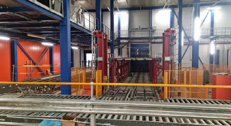Automated Trailer Loading Cold Chain Warehouse 2