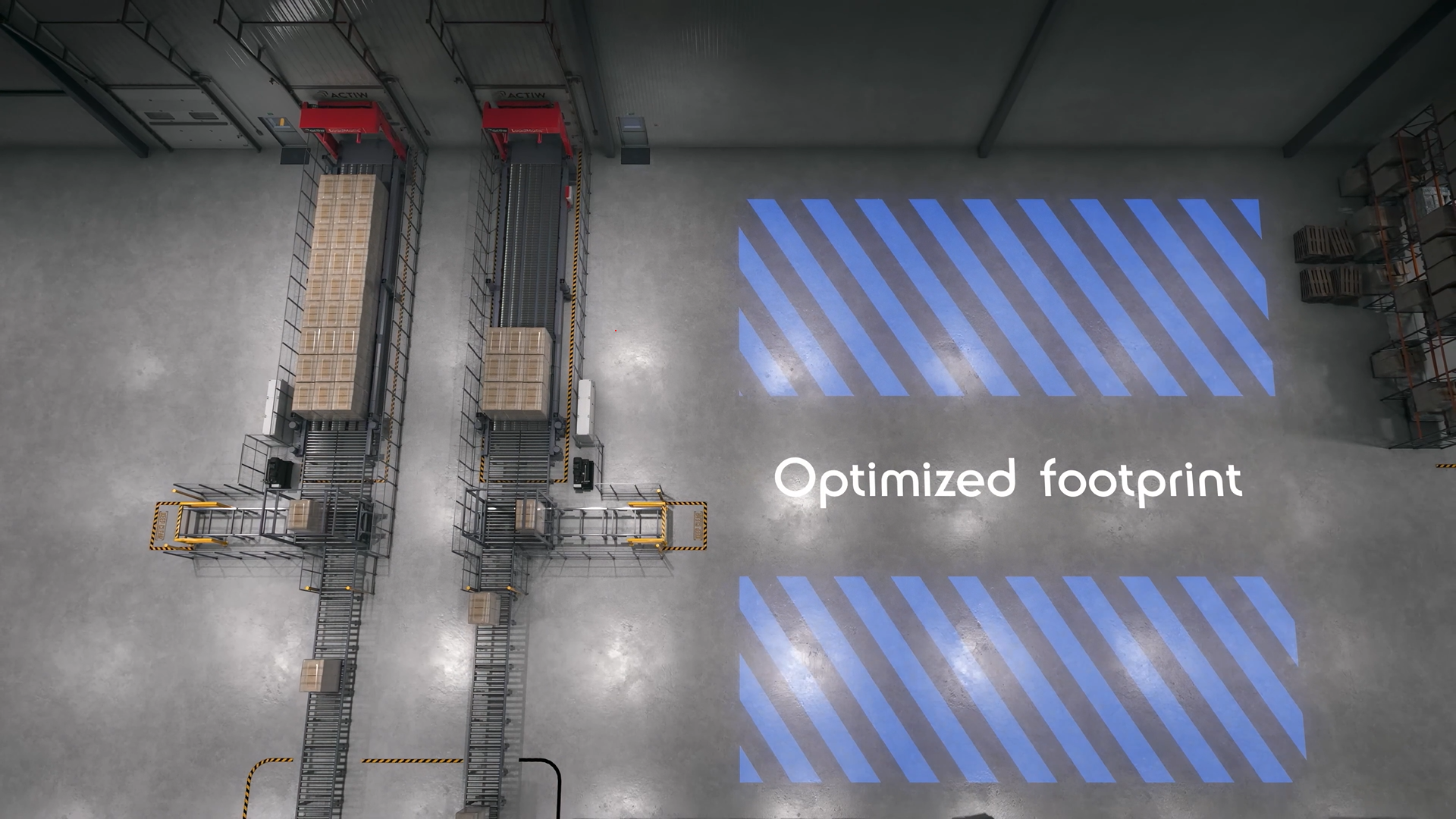 Loadmatic Optimised Footprint