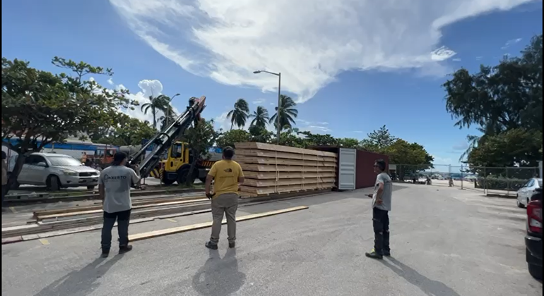 Woho Hydraulic Container Loading 7
